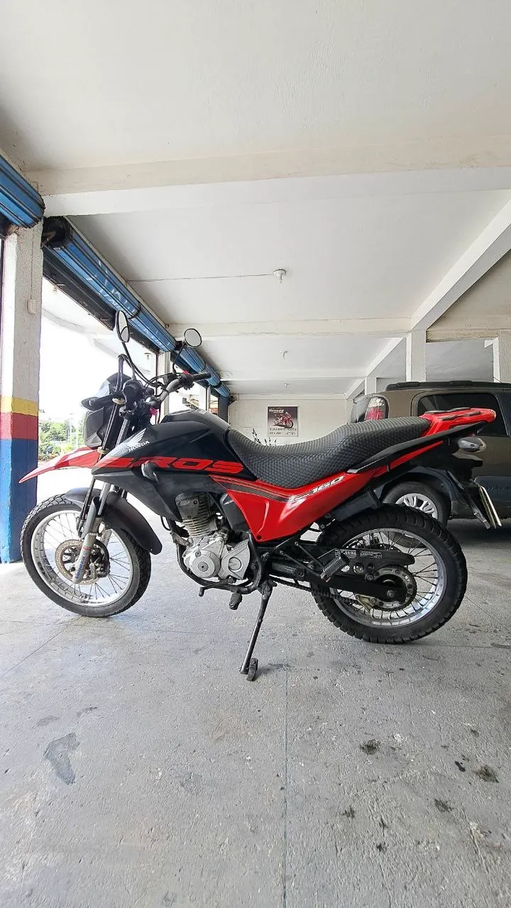 HONDA BROS 160 ESDD LATERAL ESQUERDA